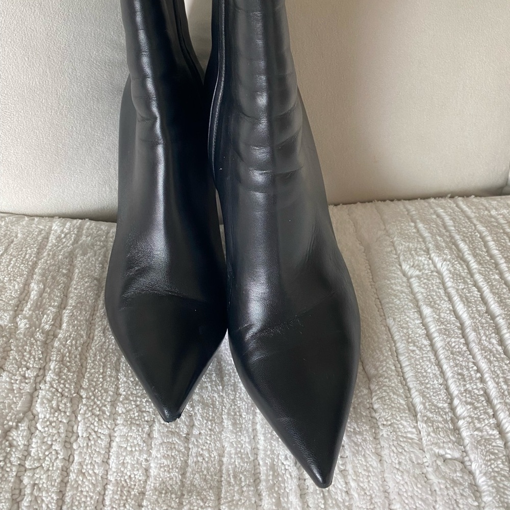 Opyum YSL Pointed Leather Bootie - Size 9